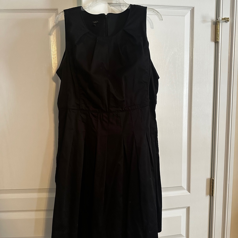Talbots Black Sleeveless Dress